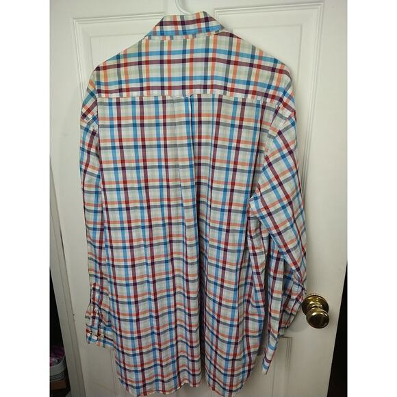 Viyella Men's XXL Collared Button Shirt Long Sleeve Plaid - Picture 12 of 12